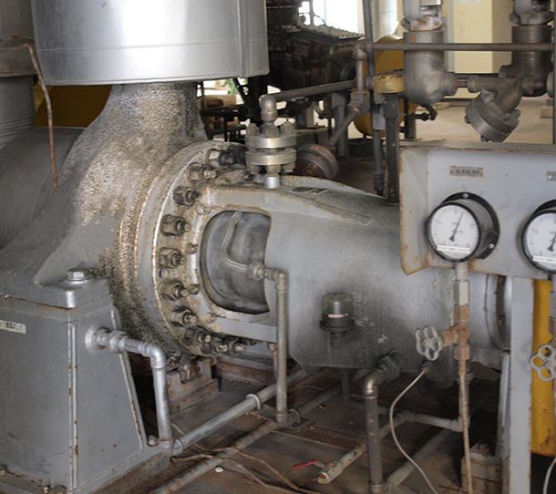 リサイクル発電プラントでのボイラ循環ポンプ納入事例イメージ