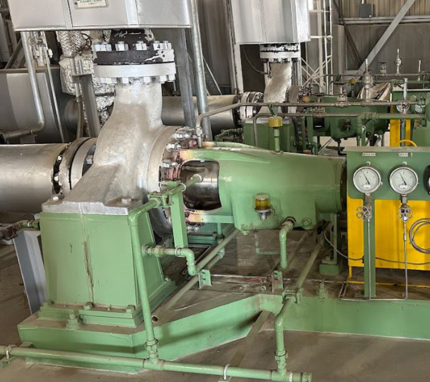 バイオマス発電プラントでの缶水循環ポンプ納入事例イメージ