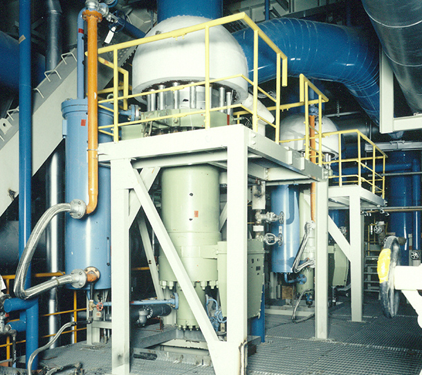 発電プラントでのボイラ循環ポンプ納入事例イメージ