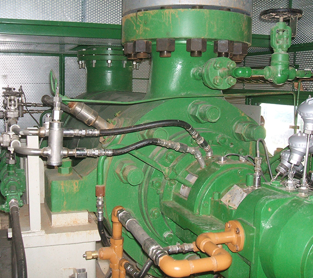 発電プラントでのボイラ給水ポンプ納入事例イメージ