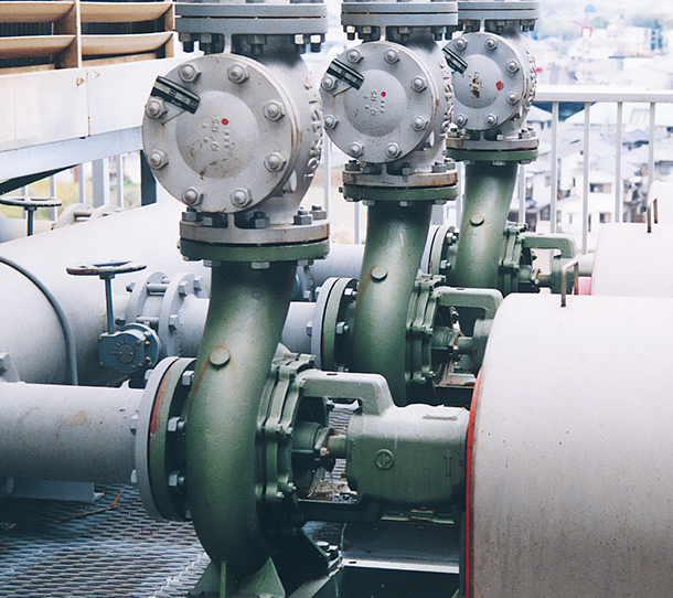 食品プラントでのプロセスポンプの適用イメージ