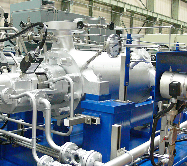 ボイラ給水ポンプの適用イメージ