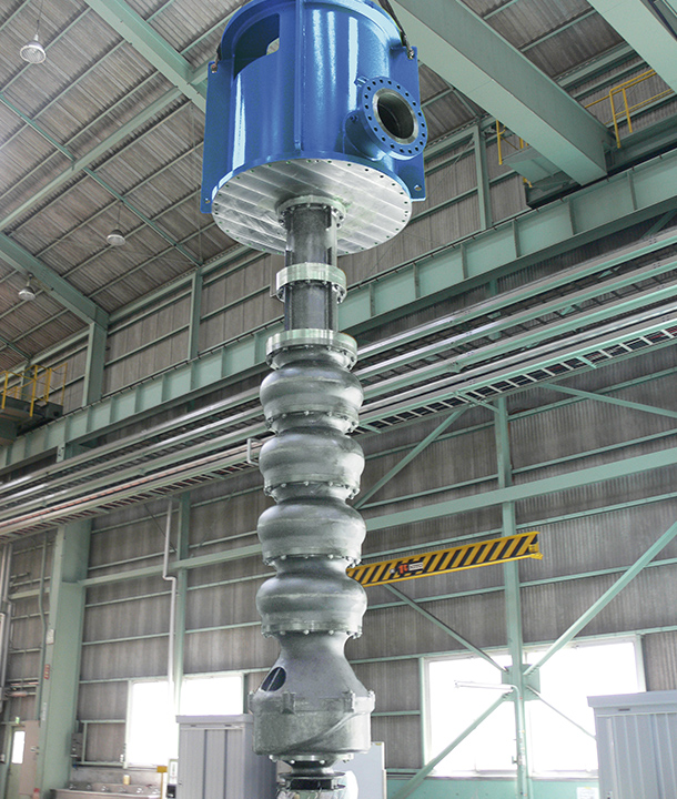 発電所での復水ポンプの適用イメージ