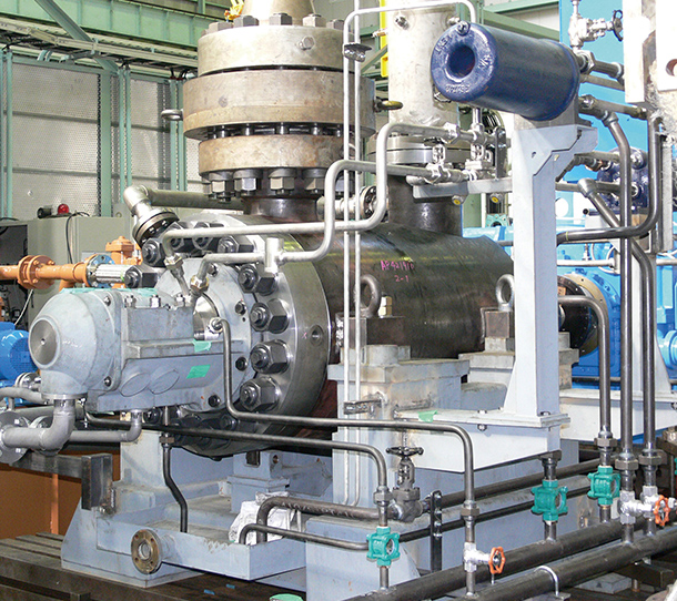 発電所でのボイラ給水ポンプの適用イメージ