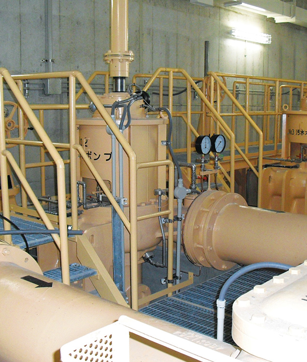 汚水ポンプの適用イメージ