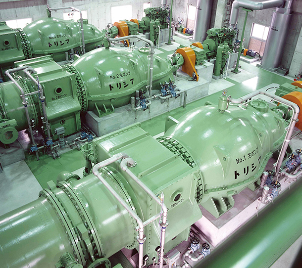 農業用排水ポンプの適用イメージ