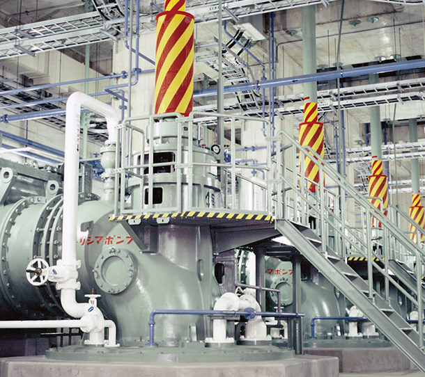 雨水排水ポンプの適用イメージ