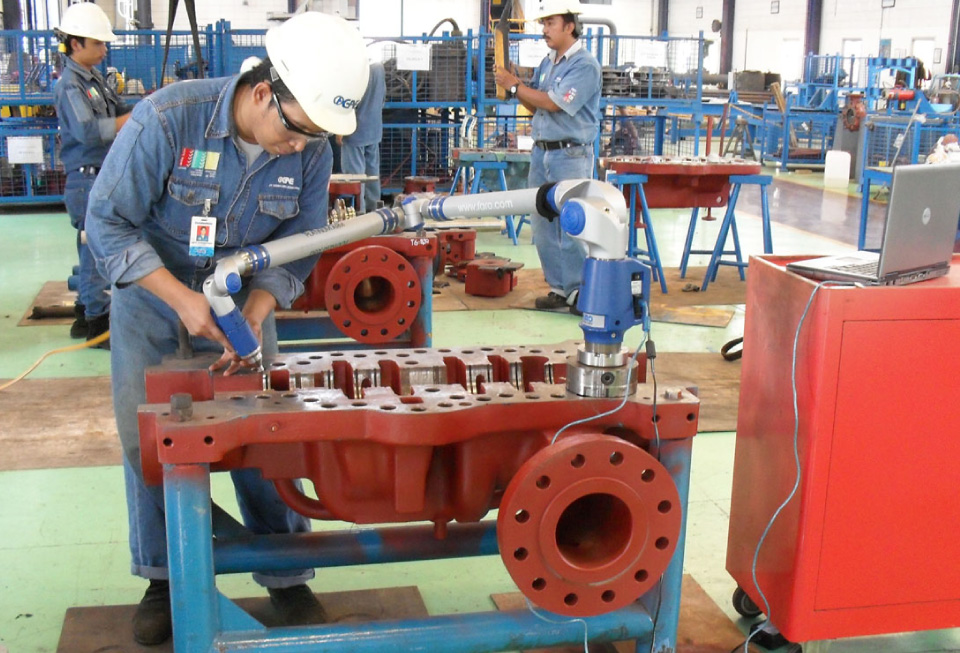 ケーシングの測定のイメージ