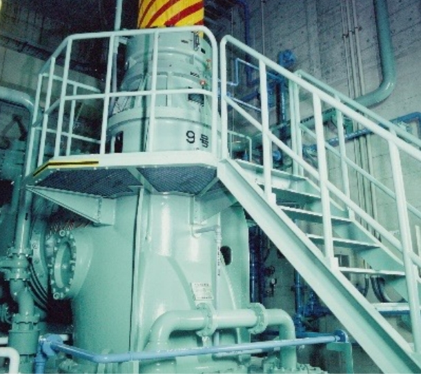 下水処理場での立軸斜流ポンプ納入事例イメージ