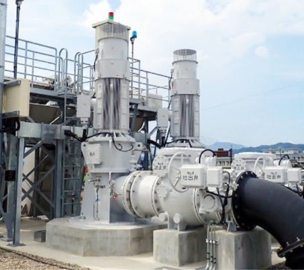 排水機場向け（空冷型・建屋レス）の写真