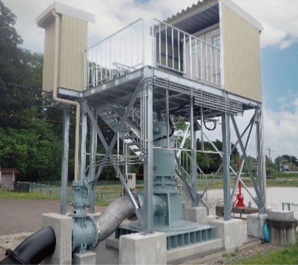 排水機場向け（内冷型・建屋レス）の写真