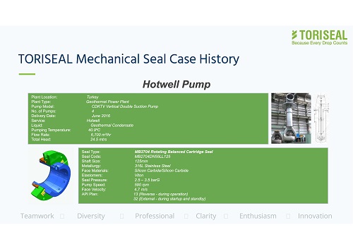 Hotwell pump